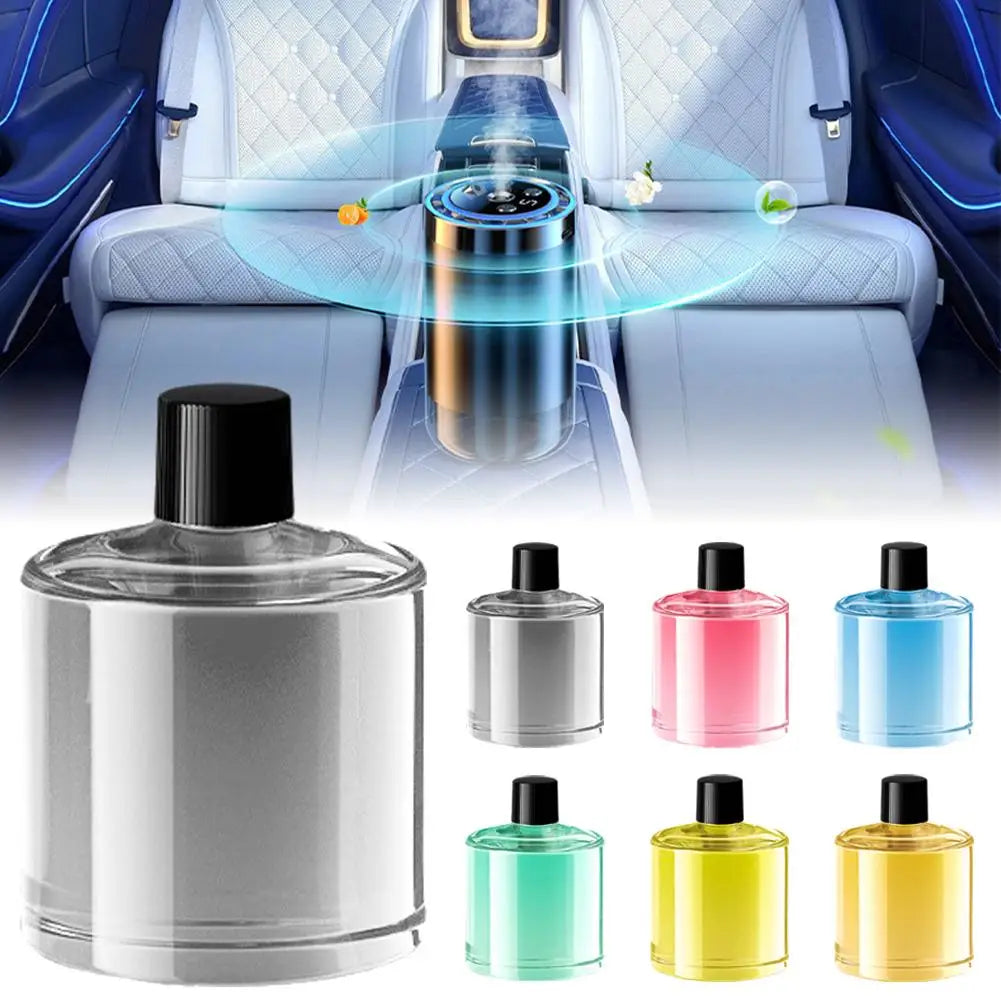 Smart Car Air Freshener Adjustable Car Smell Air Scent Ceiling Starry Scent Light 30-50ml Car Sky Automatic Ambient Freshener