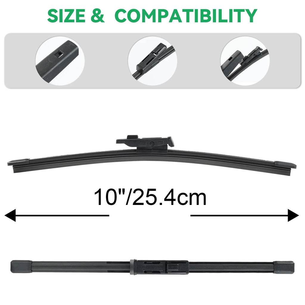 Rear Windshield Windscreen Wiper Blade Tailgate Window For VW Golf 8 VIII Hatchback 2019 2020 2021 2022 2023 2024 2025 Brushes