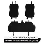 Tesla Model 3 / Y Juniper Ice Silk Seat Cushion Cover | Breathable, 2019–2026 detail view
