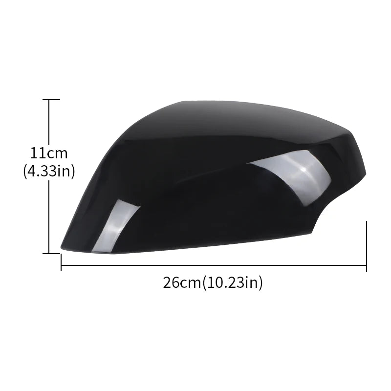 Glossy Black Door Wing Rearview Mirror Cover For Renault Megane 3 MK3 III 2008 2009 2010 2011 2012 2013 2014 2015 Mirror Cap