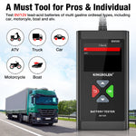 KINGBOLEN BM580 Car Battery Tester 12V 6V CCA Circut Tester Cranking Test Charging Tool BM550 Automotive Battery Analyzer Kw208