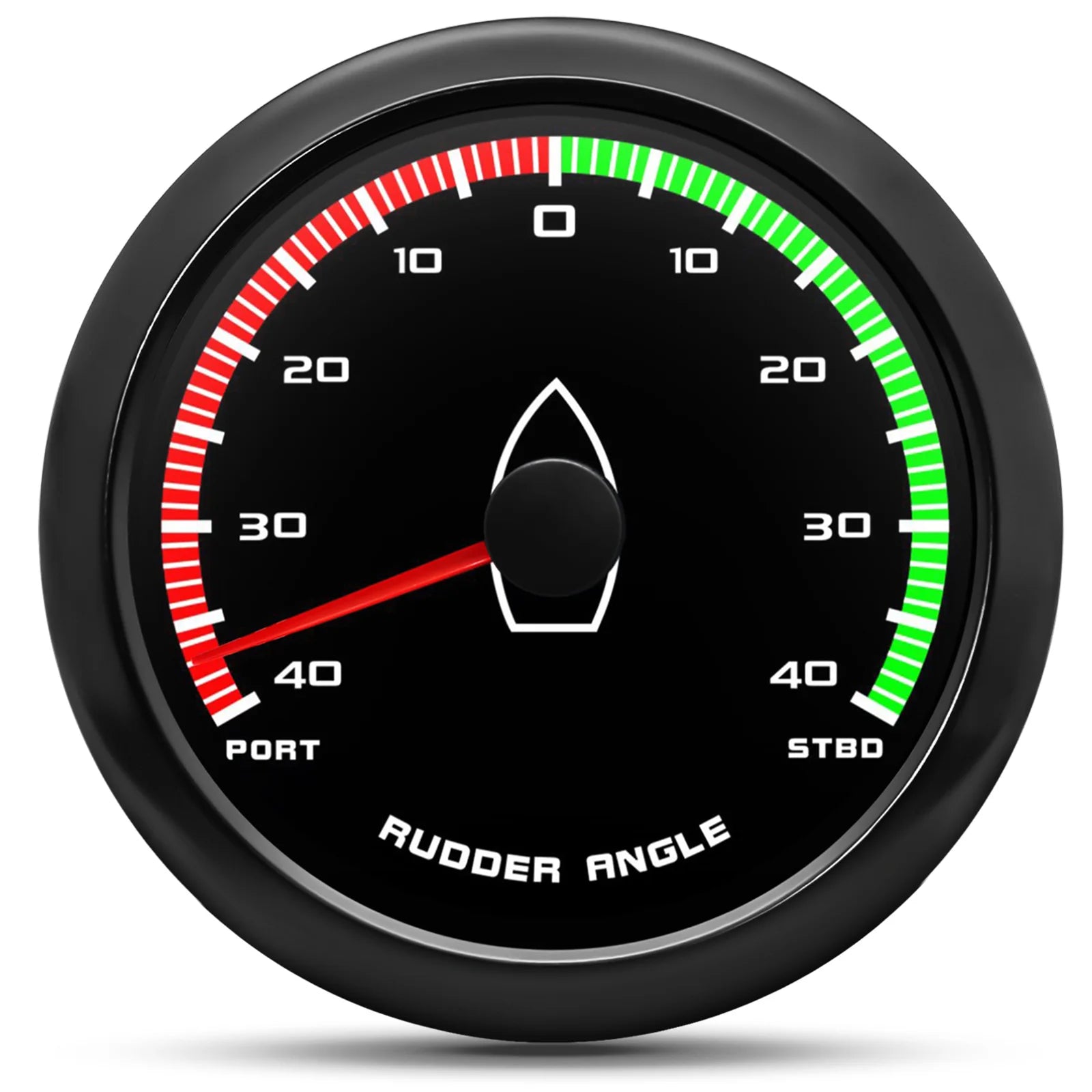 Custom 85mm Marine Boat Rudder Angle Gauge | 0-190ohm with Sensor for Ship Yacht alternate view
