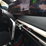 For BMW IX 2026 2025 2024 2023 2022 Car Center Console AC Vents Phone Holder Magnetic Wireless Charger Stand Trim Accessories