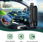 Car Seat Cooling Fan 3 Speed Adjustable 5V USB Car Headrest Cooling Air Fan Car Seat Fan detail view