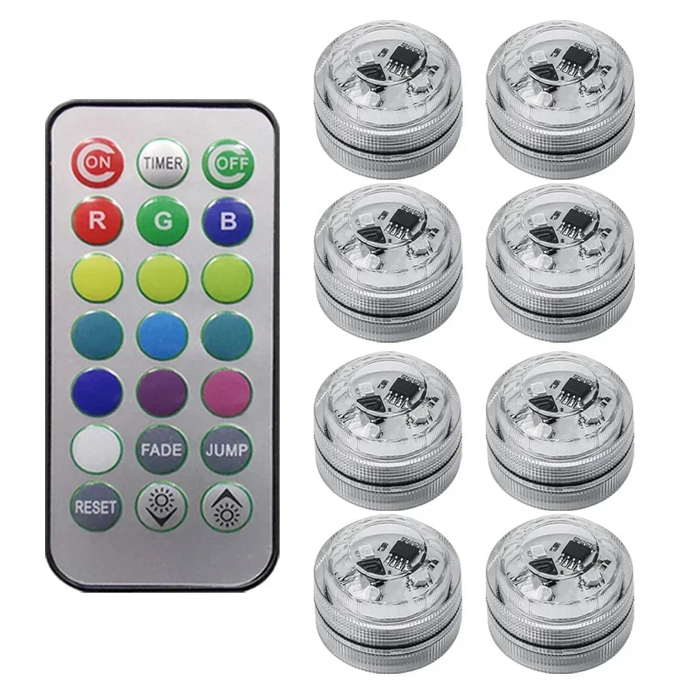 Wireless LED Car Interior Ambient Light with Remote Control