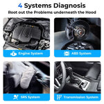 OBD2 Scanner TOPDON ArtiDiag500 Car Diagnostic Tool 4 Systems OBD2 Diagnostic Scanner Engine ABS SRS Airbag Auto Scan Tool Code