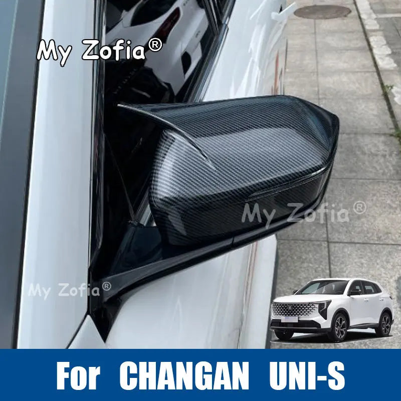 For CHANGAN UNI-S Changan CS55 Plus Gen 4 2026 Car Side Rearview Mirror Cover Trim Cap Exterior Decorative Cover Accessories