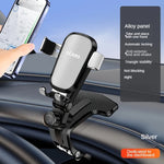 Lcars Car Dashboard Phone Holder, 360-Degree Adjustable Car Phone Mount with Anti-Slip Silicone Clip [Multi-Angle Stability] Suitable for All Smartphones