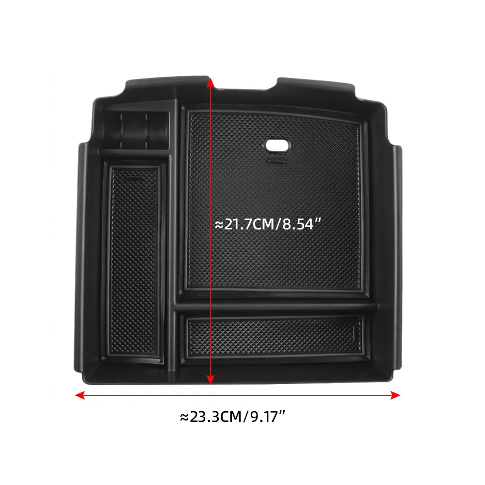Car Armrest Storage Box for KIA Carnival KA4 2020- 2023 2024 2025 Center Console Holder Tray Stwoing Organizer Plate Accessories
