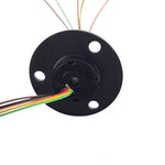 2/4/6/12 Channels 2A Hollow Shaft Slip Ring  Rotation Connector with 5mm Hole rings for Camera Gimbal / Ferris wheel Rings