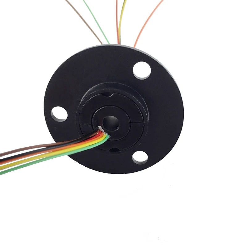 2/4/6/12 Channels 2A Hollow Shaft Slip Ring  Rotation Connector with 5mm Hole rings for Camera Gimbal / Ferris wheel Rings