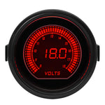 AD 2" 52mm Red and Blue Dual LED Car Gauge Set | Boost, Water Temp, Oil Temp, Oil Pre alternate view