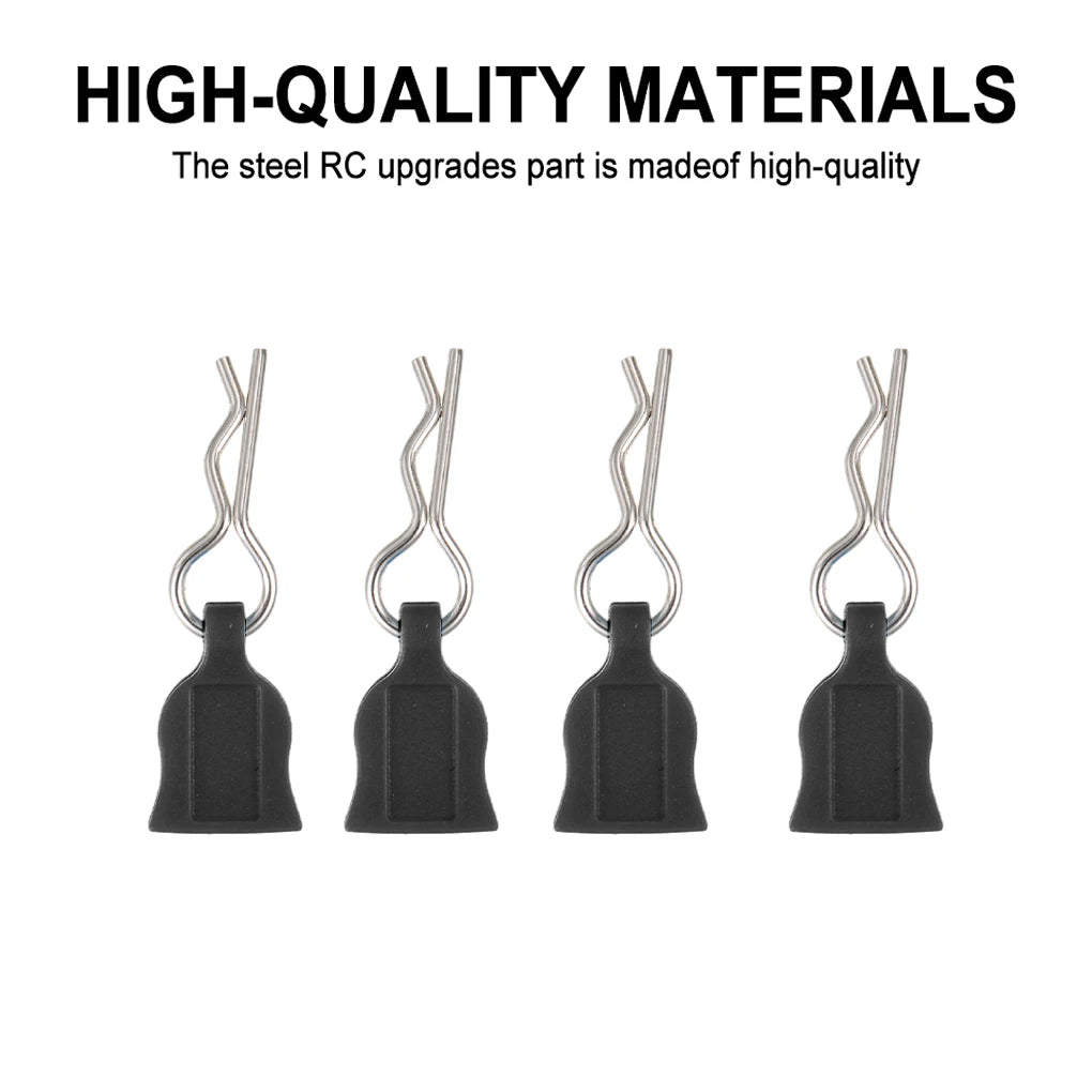 Metal R-Type Body Shell Clips for RC Car 12pcs detail view