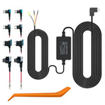 REDTIGER Dash Cam Hardwire Kit USB C PortCar DVR Record Charger Cable Kit 12V- 24V To 5V 4 Fuse Kit