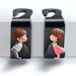 2Pcs Car Headrest Hook Hanger Storage Holder Clip