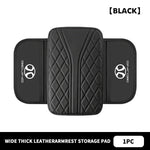 Leather Car Armrest Center Console Pad Auto Seat Arm Rest Mat For BAIC Beijing BJ20 BJ30‌ BJ40 BJ60 BJ80 Senova X25 X35 X55 X65
