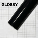 1-6m Carbon Fiber Car Body Vinyl Wrap Matte Accessories Glossy Black Sticker 3D 4D 5D alternate view