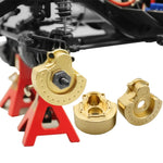 1/10 Brass Counter Weight Set for TRX4 TRX6 Portal Axle close-up view