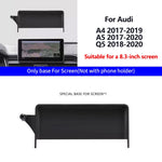 Car Mobile Phone Holder For Audi A4 B9 A5 Q5 Special Bracket Of Screen GPS Stable Phone Holder Suitable All Smartphone holder