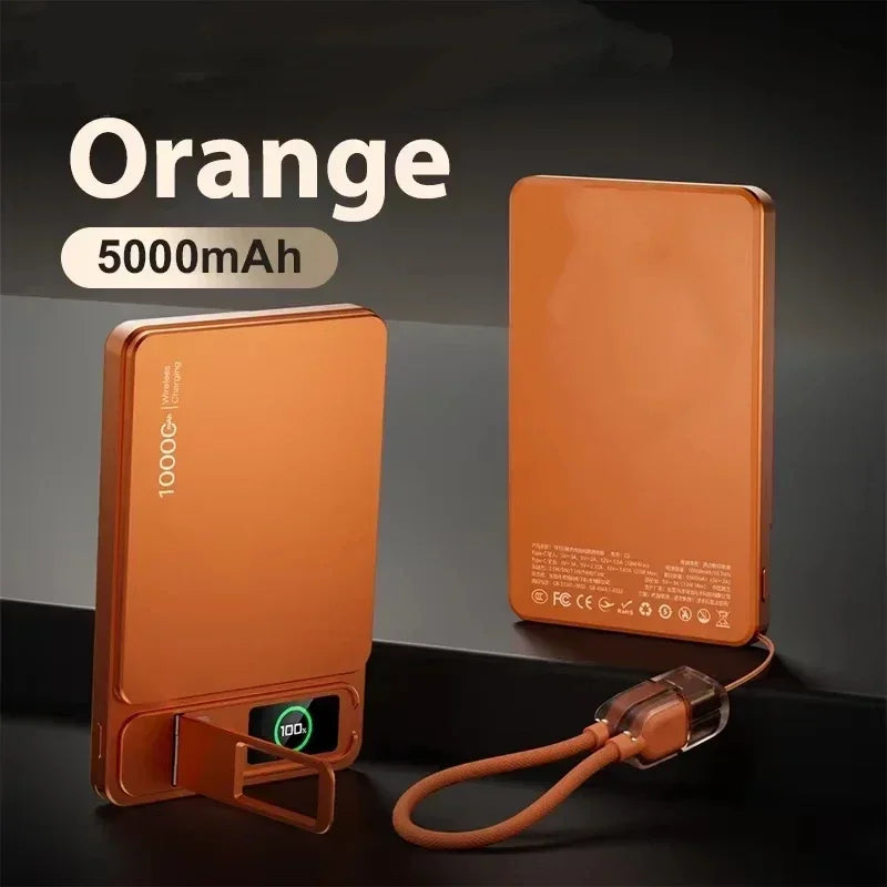 Lenovo CCC 10000mAh Slim Jump Starter | Magnetic Wireless Fast Charge Power Bank additional angle
