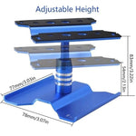 Aluminum Alloy RC Car Repair Stand 360 Rotating for 1/24 Scale RC Crawler lifestyle view