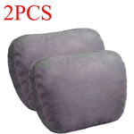 2PCS Memory Cotton Car Headrest Neck Support Car Accessories Seat Class Soft Universa lifestyle view