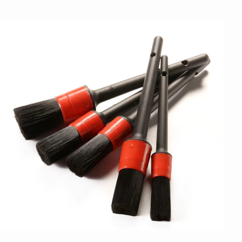 1/4PCS Car Wash Brush Detail Small Automotive Interior Cleaning Tools Air Condition additional angle