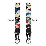 Datura Flower Car Keychain Key Ring detail view