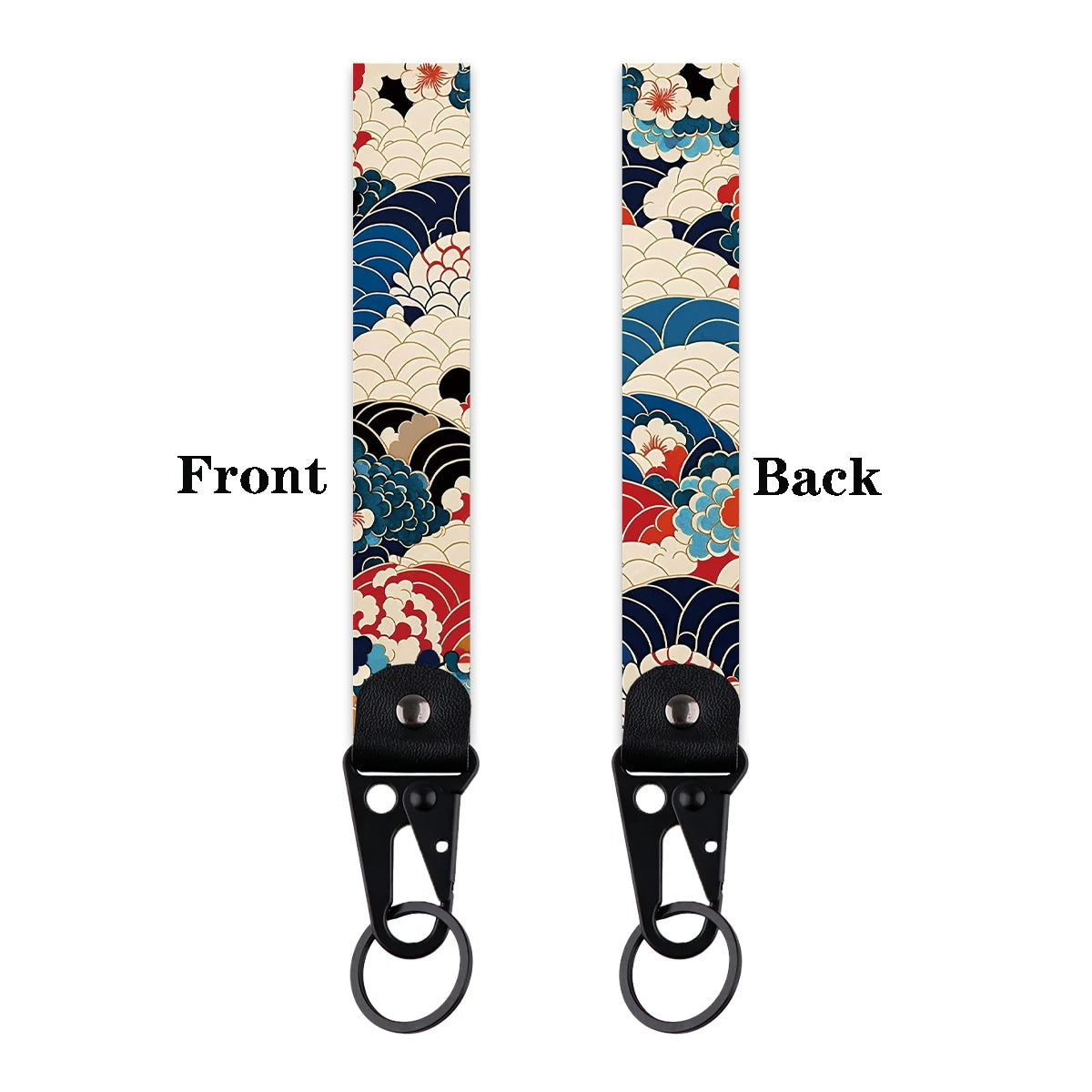 Datura Flower Car Keychain Key Ring detail view