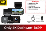 Dash Cam 4K with WiFi GPS | Built-in App Control and 24H Parking Monitor detail view