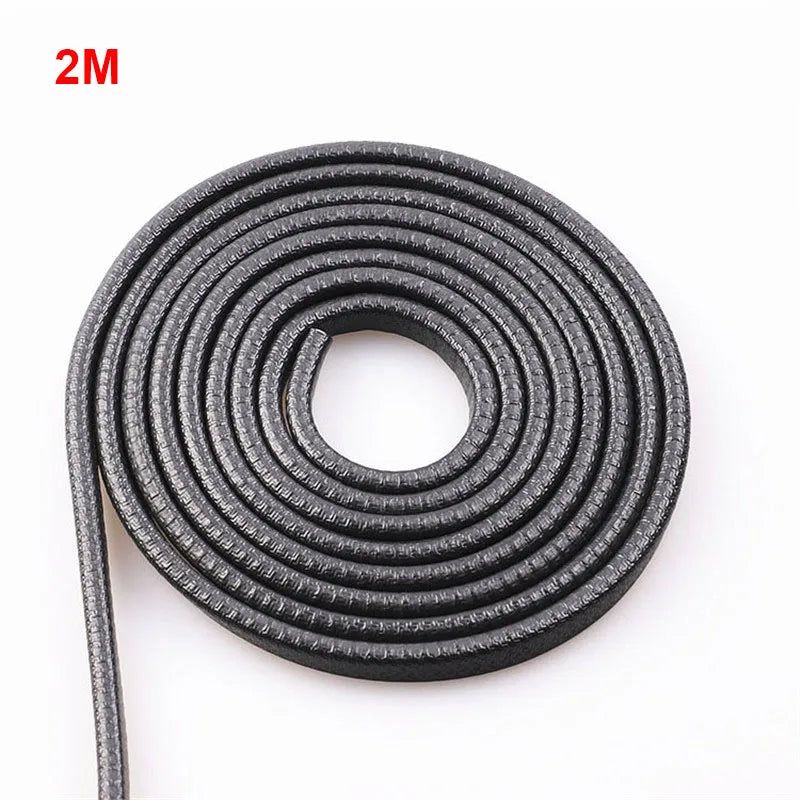 Car Door Protector Edge Scratch Strip Guard Trim Automobile Door Anti Collision Pro additional angle