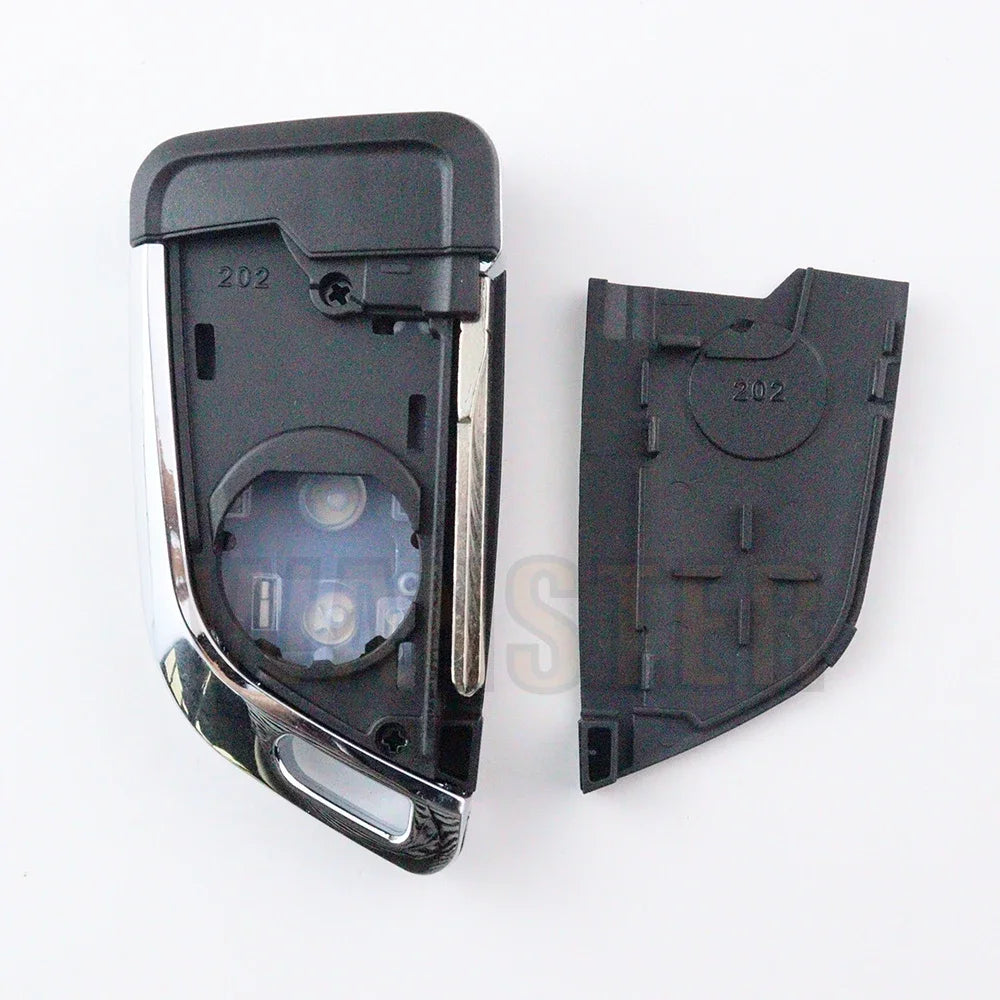2 3 Bottons Car Key Fob Case Shell Housing for Volkswagen Vw Beetle/Caddy/Eos/Golf/Jetta detail view