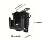 Car Seat Back Organizer with Cup Holder and Phone Mount