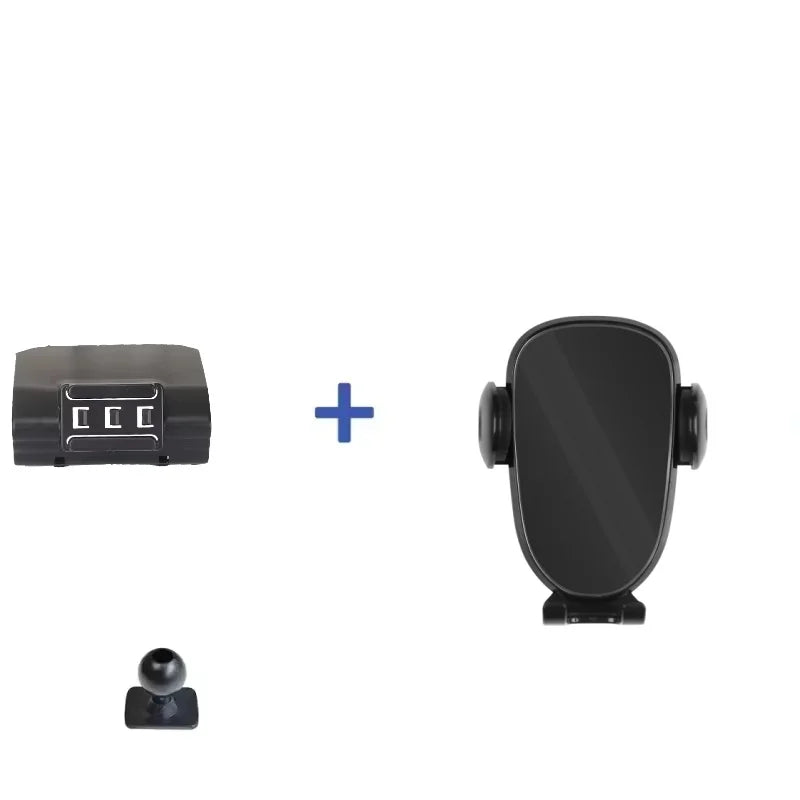 Car Phone Holder Base Special Mounts For AUDI A6L A6 C8 2019 2020 2021 2022- 2024 Wireless Charging Car Interior Accessories