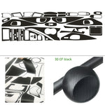 Carbon Fiber Interior Decal Sticker Set for Infiniti Q50 2015-2020 | Central Control alternate view