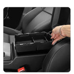 For Honda Civic 11th Gen 2021~2023 Central Armrest Storage Box Black Organizer Tray F lifestyle view