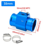 Water Temperature Sensor Adapter | Radiator Hose Gauge Adapter for Car Boat alternate view
