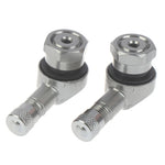 2* Aluminum Alloy Motorcycle Valve Stems | 90 Degree Tubeless Tire Valve for Rims lifestyle view