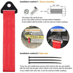 26cm Nylon Tow Strap | High-Strength Car Racing Tow Rope for Towing and Recovery additional angle