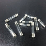 100/72pcs Car Fast-blow Glass Fuses Car Glass Tube Fuses 0.2-20A 0.5-30A Assorted Kit close-up view