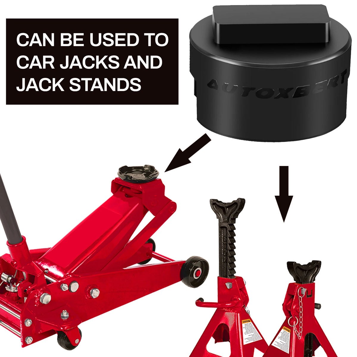 Car Lifting Jack & Jack Stand Adapter Repair Tool Frame Protector For BMW 1 3 4 5 Seri close-up view