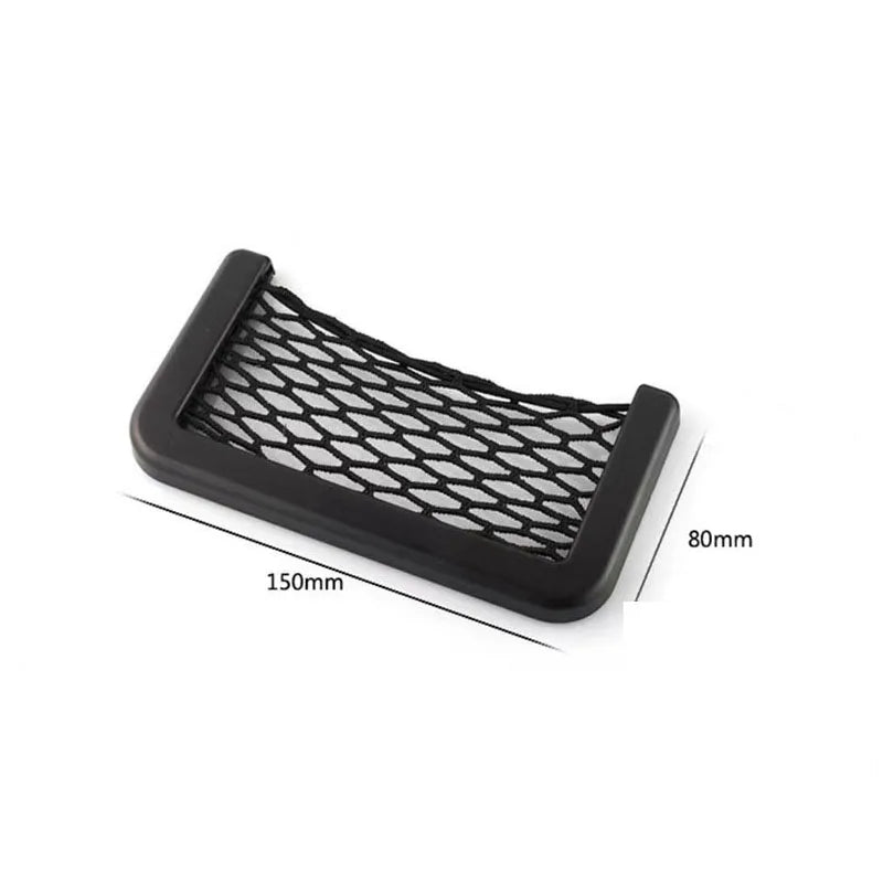 Car Organizer Mesh Storage Bag Elastic Pocket alternate view