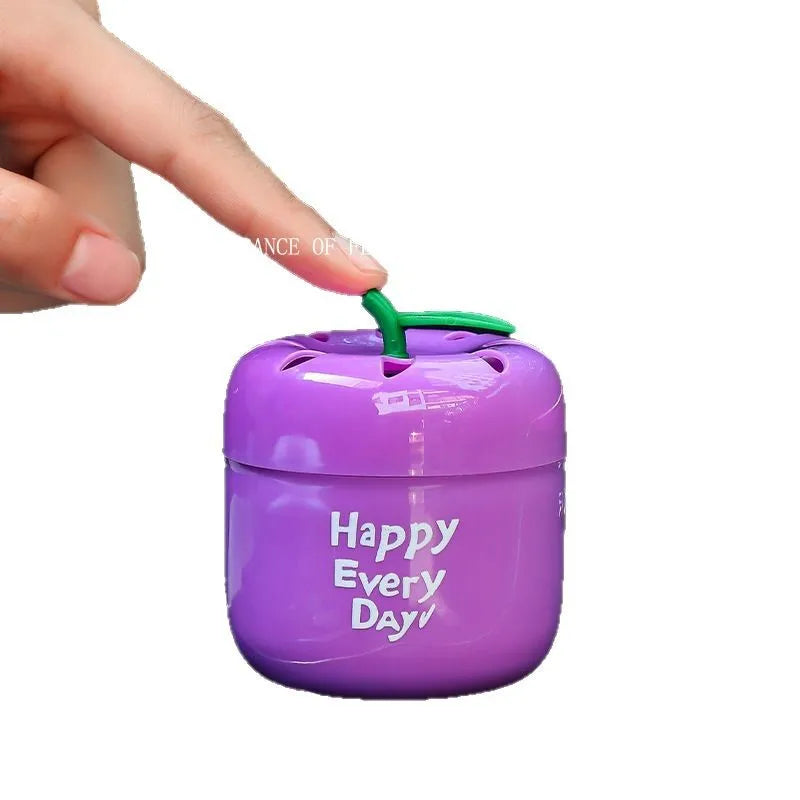 Apple Car Fragrance Decoration Car Air Freshener Fruit Flavor Solid Fragrance Decoration
