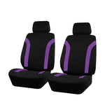 AUTO PLUS Sports Universal Polyester Car Seat Cover Set Fit Most Car Plain Fabric Bic lifestyle view