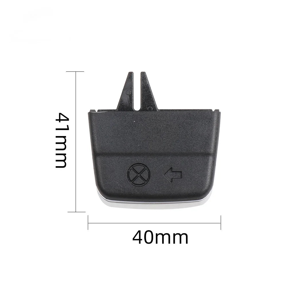 4PCS Front AC Vent Slider Repair Kit Car Air Conditioning Vent Outlet Grilles Clip Paddles 2011-2015 For KIA K2