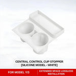 For Tesla Model 3 2019-2022 & Model Y 2021-2024 Center Console Cup Holder Limiter | Sh close-up view