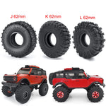 1.0 Inch Soft Rubber RC Crawler Tires 4Pcs for TRX-4M Axial SCX24 lifestyle view