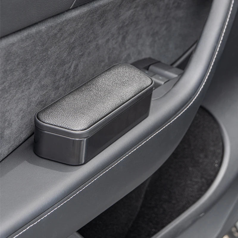 Car Left and Right Armrest Door Storage Box Car Interior Lift Universal Armrest Pad Extend Seat Support Arm Height Adjust