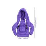 Gear Shift Mini Hoodie Cover Shift Cover Gear Handle Decoration Fits Manual Automatic close-up view