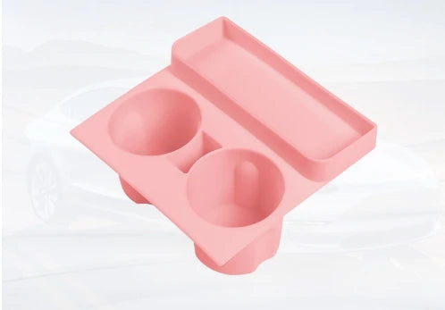 For Tesla Model 3 2019-2022 & Model Y 2021-2024 Center Console Cup Holder Limiter | Shoc detail view